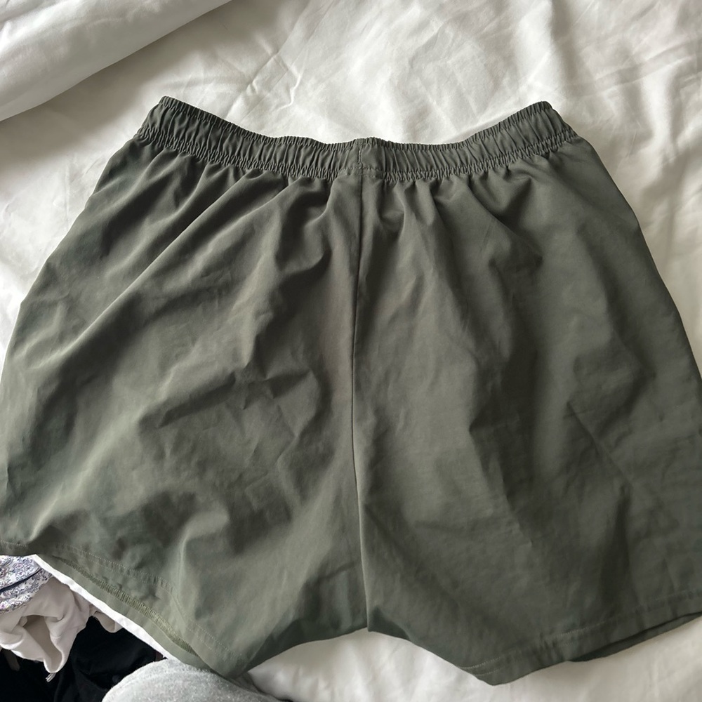 Gymshark Men's Athletic Shorts — Olive Green - Picture 6 of 6